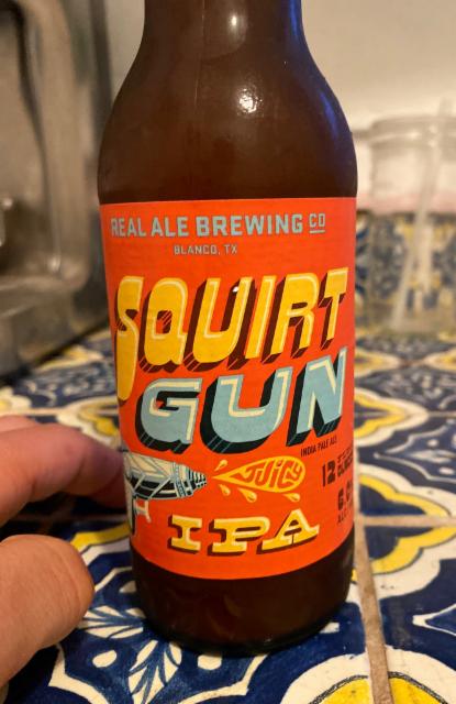 Squirt Gun IPA 6.0%, Real Ale Brewing Company, United States
