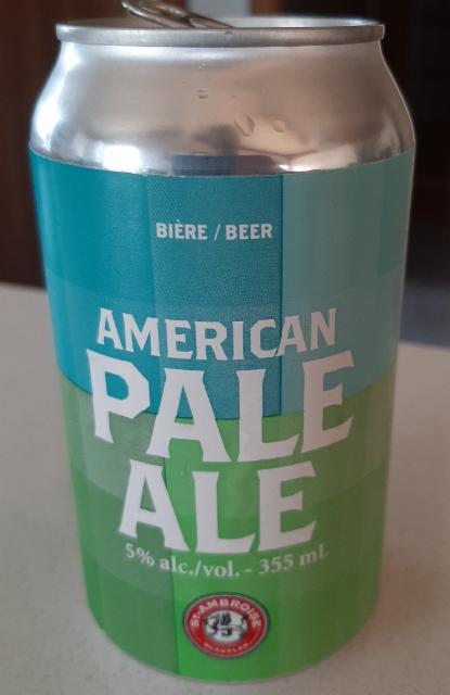 St-Ambroise American Pale Ale 5.0%, Brasserie McAuslan (St-Ambroise), Canada