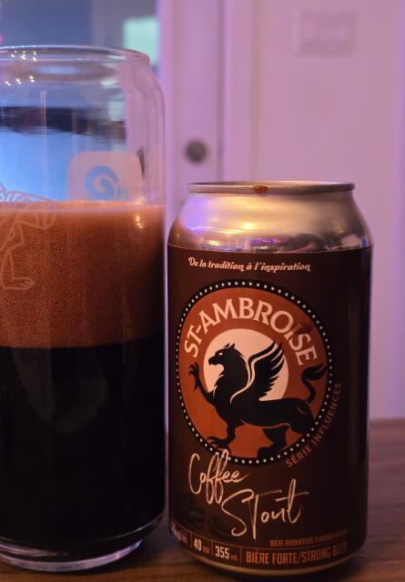 St-Ambroise Coffee Stout 7.5%, Brasserie McAuslan (St-Ambroise), Canada