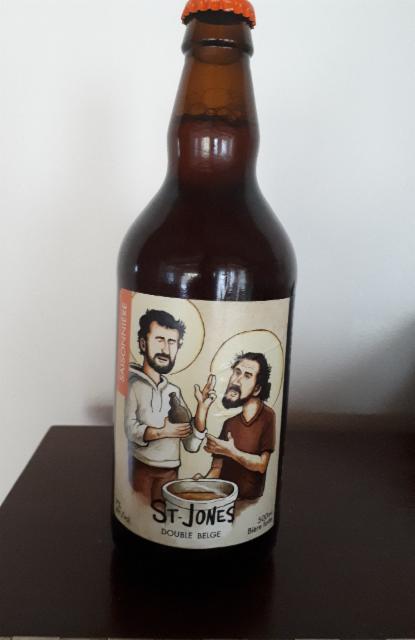 St-Jones double belge 7.0%, La Souche Microbrasserie, Canada