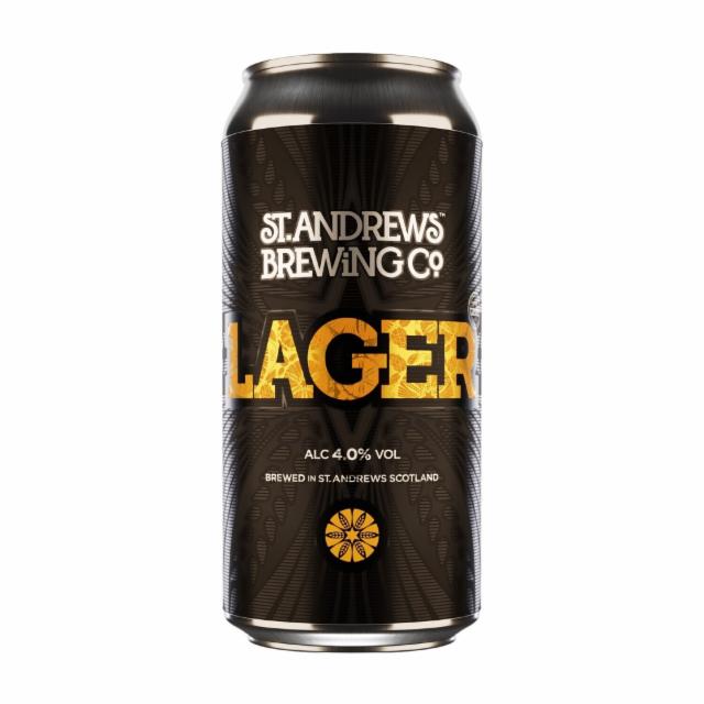 St. Andrews Lager 4.0%, St. Andrews Brewing Co., Scotland