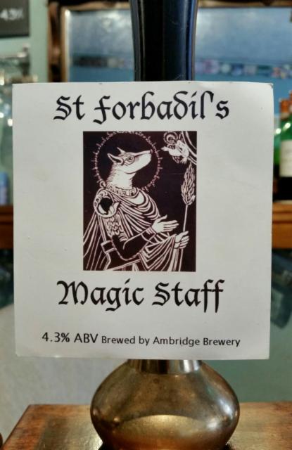 St. Forbadil's Magic Staff 4.3%, Ambridge Brewery, England