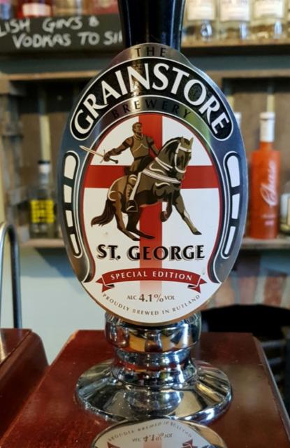 St. George 4.1%, Grainstore Brewery, England