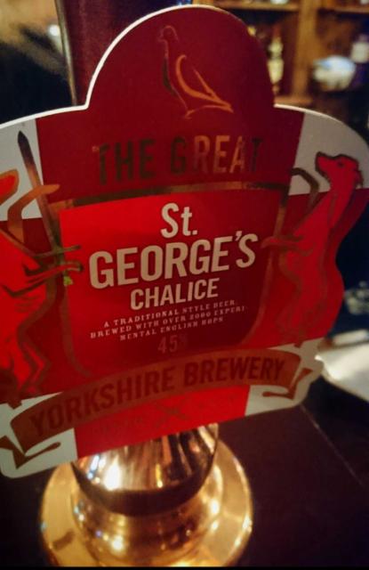 St. George's Chalice 4.5%, The Great Yorkshire Brewery, England