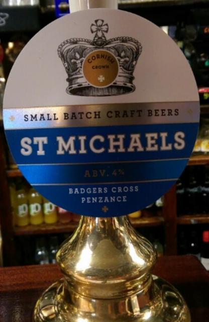 St. Michaels 4.0%, Cornish Crown Brewery, England