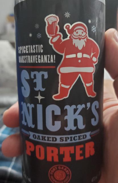 St. Nicks Oak Spiced Porter 6.5%, Fort Garry Brewing, Canada
