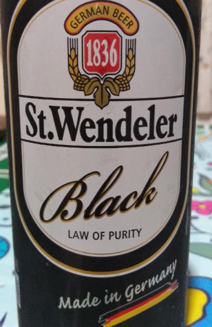 St. Wendeler Black 4.9%, Karlsberg Brauerei, Germany