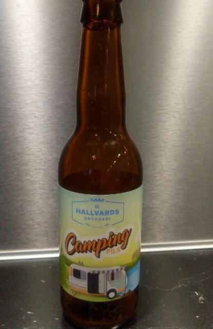 st.HALLVARDS BRYGGERI camping PILS 4.7%, St. Hallvards Bryggeri, Norway