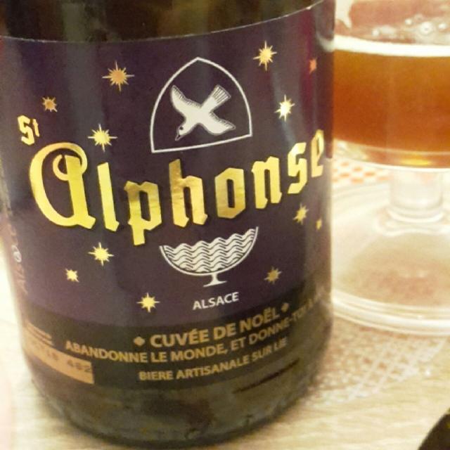 St Alphonse Cuvée de Noël 7.5%, Brasserie St Alphonse (Saint-Alphonse), France