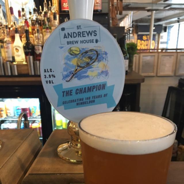 The Champion 3.9%, St. Andrews Brewing Co., Scotland