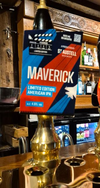 st austell maverick 4.5%, St Austell Brewery, England