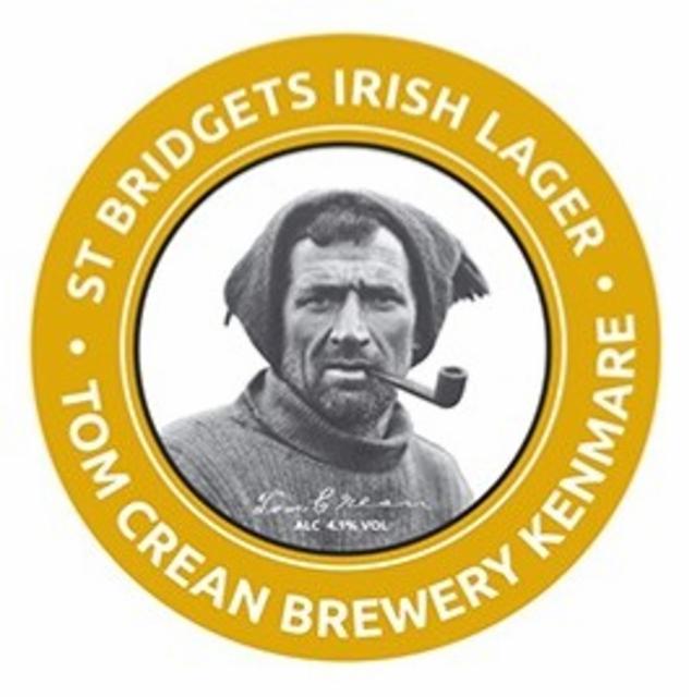 St Bridgets Irish Lager, Tom Crean Brewery Kenmare