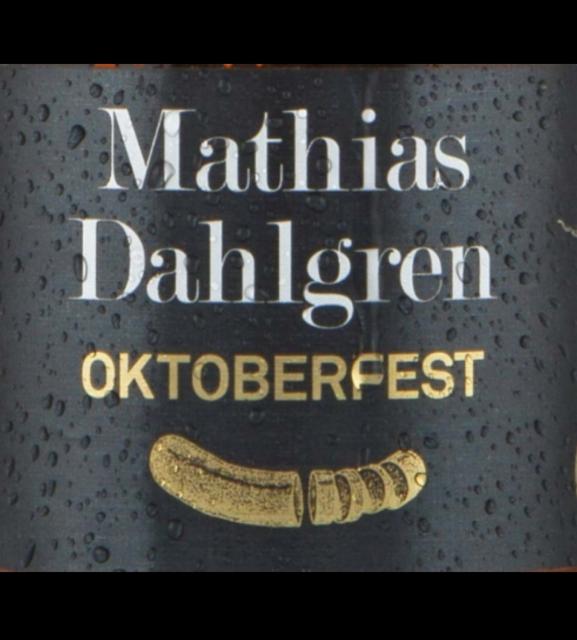 Mathias Dahlgren Oktoberfest 5.3%, S:t Eriks Bryggeri (Galatea), Sweden
