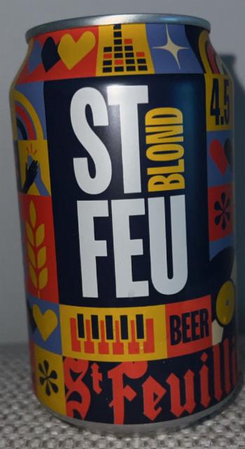St feu Blond 4.5%, Brasserie St-Feuillien, Belgium