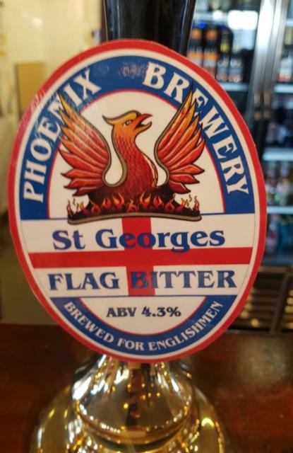 St Georges Flag Bitter 4.3%, Phoenix Brewery, England