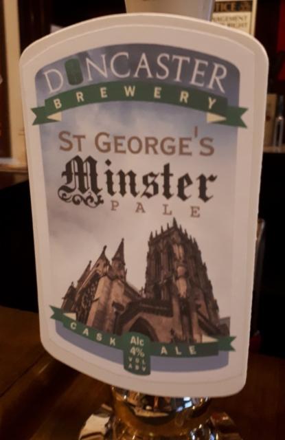 St George's Minster 4.0%, Doncaster Brewery, England