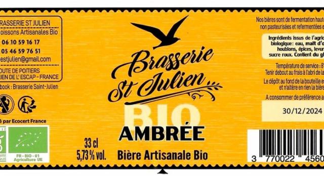 St Julien Ambrée, Brasserie Saint-Julien (St Julien)