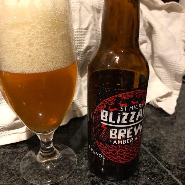 St Nick's Blizzard Brew 5.8%, Mr Whitehead's Cider Company, England