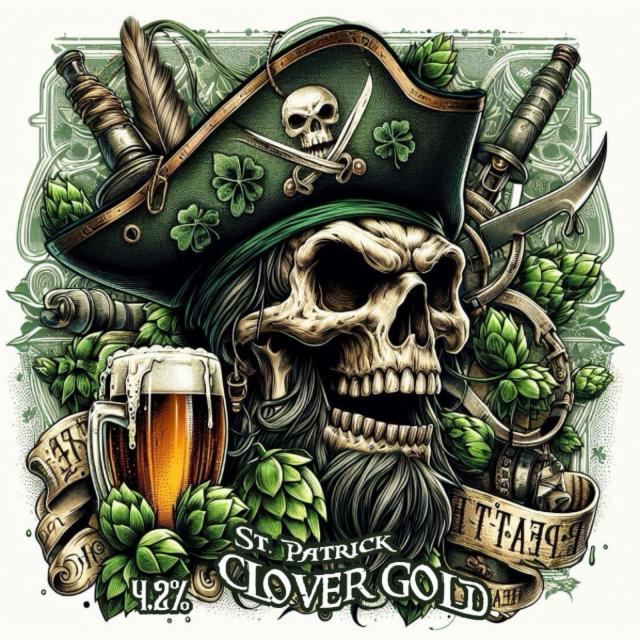 St Patrick Clover Gold 4.2%, Dan's Brewing Co, Brazil