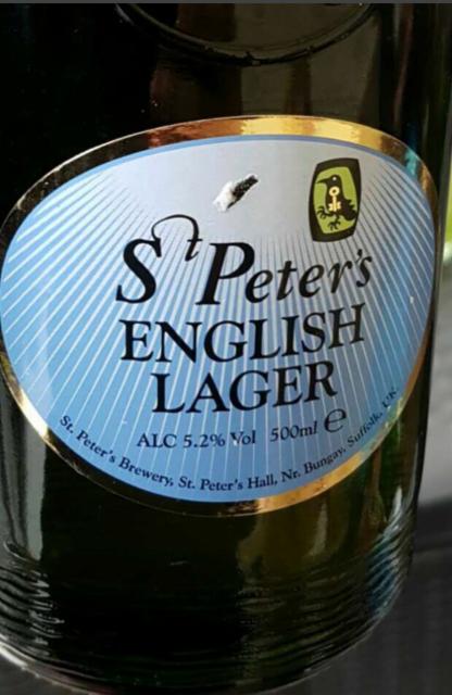 St. Peter's English Lager 5.2%, St. Peter's Brewery Co., England
