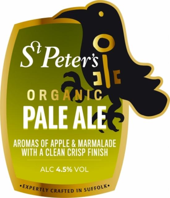 St Peter's Organic Pale Ale 4.5%, St. Peter's Brewery Co., England