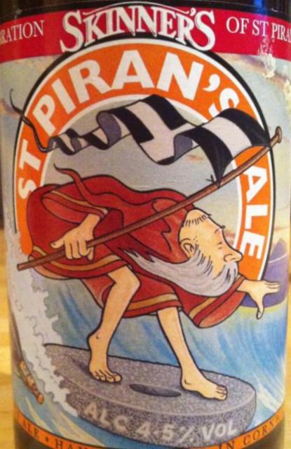 St Piran's Ale 4.5%, Skinner's Brewery, England