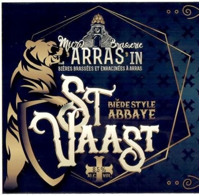 St Vaast 8.5%, Microbrasserie L'Arras'In, France