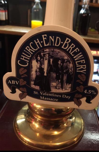 St Valentine's Day Massacre 4.5%, Church End Brewery, England
