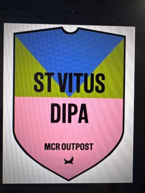St Vitus DIPA, BrewDog Manchester Outpost