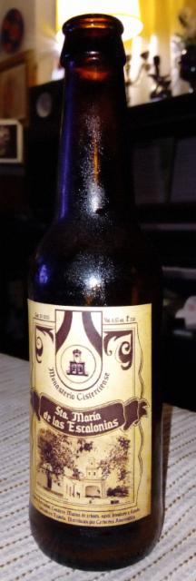 Sta maria de las escalonias 6.3%, Cerveza Monasterio, Spain