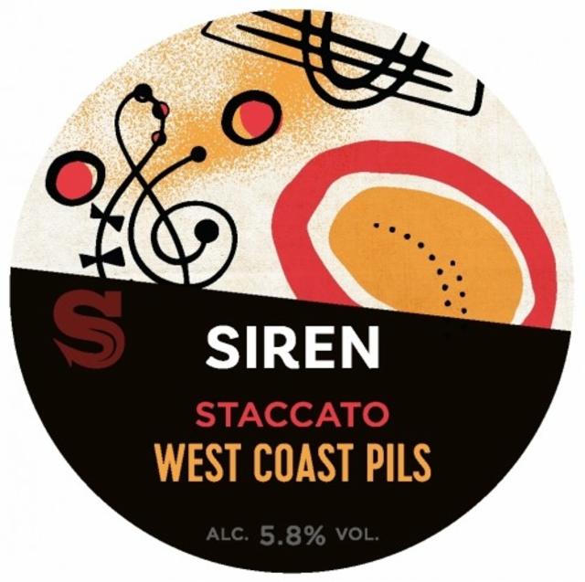 Staccato 5.8%, Siren Craft Brew, England