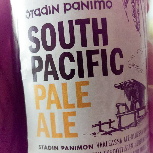 South Pacific Pale Ale 4.5%, Stadin Panimo, Finland