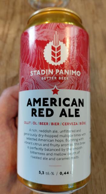 Stadin American Red Ale 5.3%, Stadin Panimo, Finland