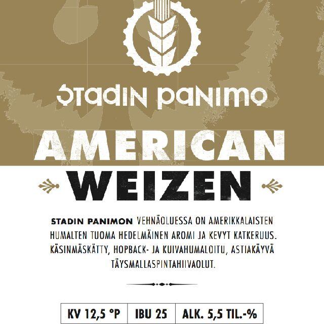 American Weizen 5.5%, Stadin Panimo, Finland