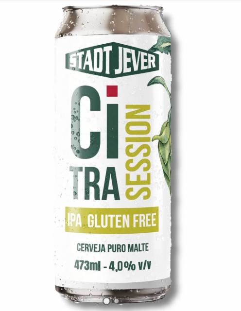 Stadt Jever Citra Session IPA Gluten Free 4.0%, Stadt Jever, Brazil