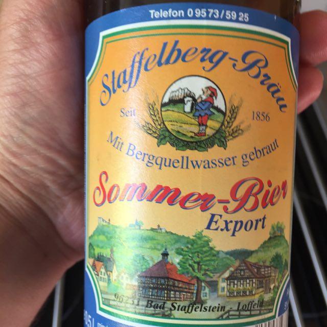 Sommer-Bier Export 5.0%, Staffelberg-Bräu, Germany