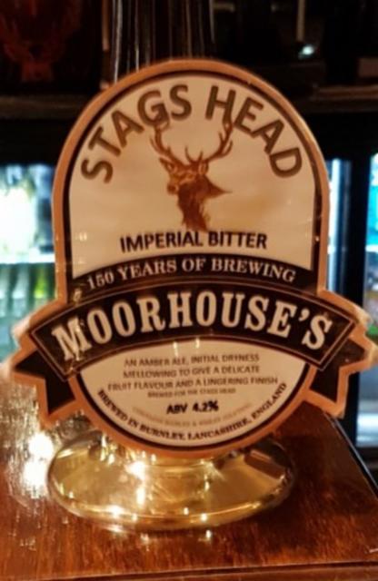 Stags Head 4.2%, Moorhouse's Brewery, England