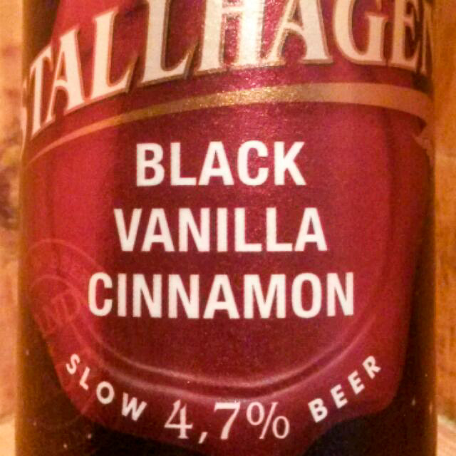 Black Vanilla Cinnamon 4.7%, Stallhagen, Finland