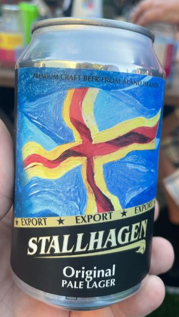 Stallhagen Original Pale. Lager 4.5%, Stallhagen, Finland
