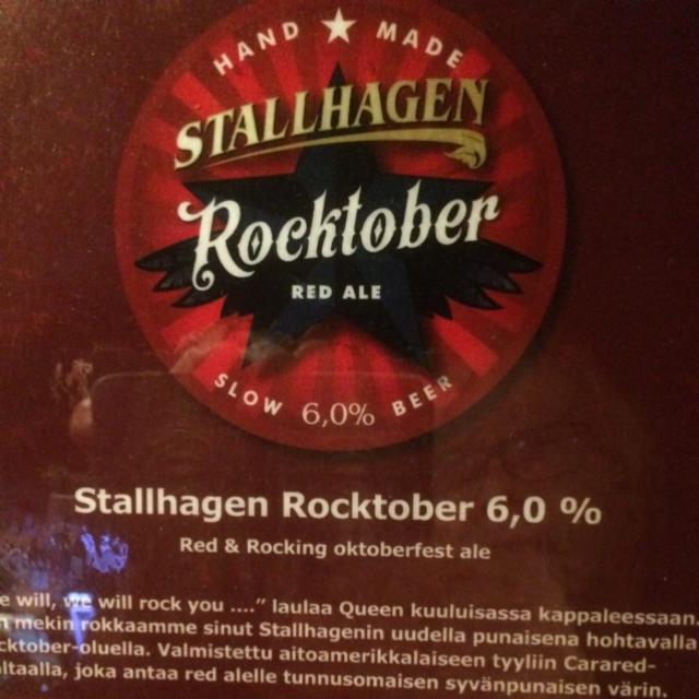 Rocktober 6.0%, Stallhagen, Finland