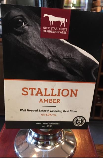 Stallion Amber 4.2%, Hambleton Ales / Brewery, England
