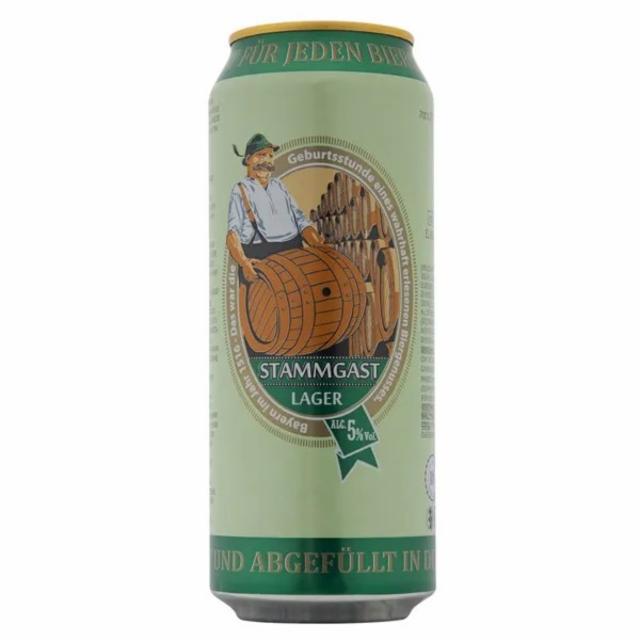 Stammgast Lager 5.0%, Fürst Wallerstein Brauhaus, Germany