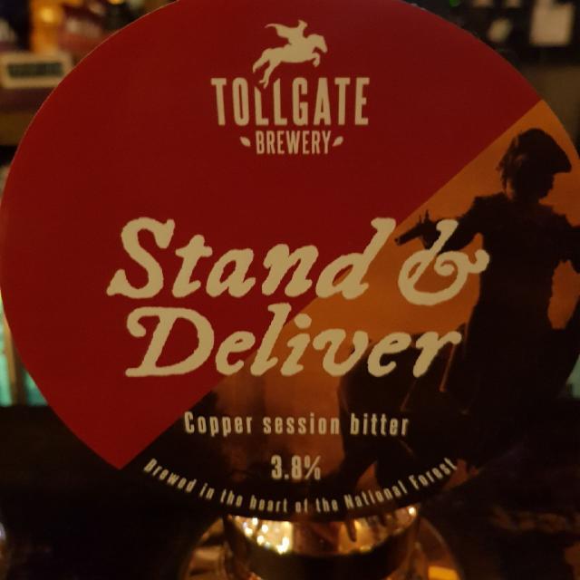 Stand & Deliver 3.9%, Tollgate Brewery Ltd, England