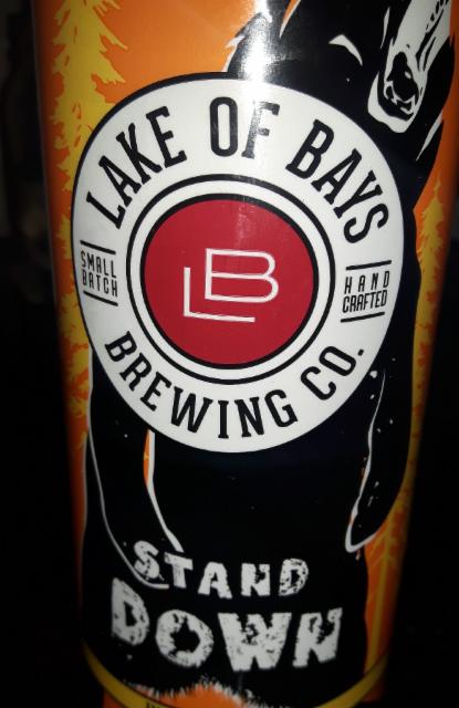 stand down 6.9%, Lake of Bays Brewing Company, Canada