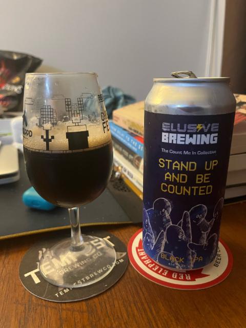 Stand up and be counted 5.3%, Elusive Brewing, England