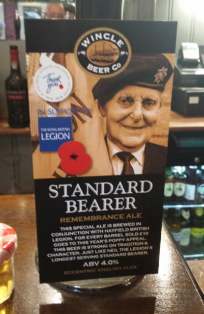 Standard Bearer 4.0%, Wincle Beer, England