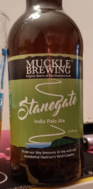 stanegate 5.4%, Muckle Brewing Ltd, England