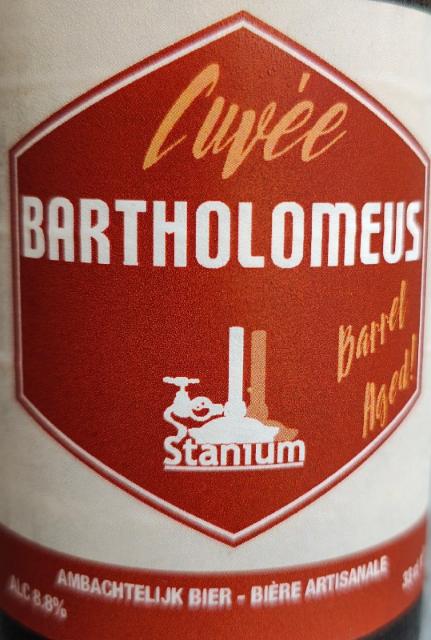 Stanium Cuvee Bartholomeus 8.8%, Microbrouwerij Stanium, Belgium