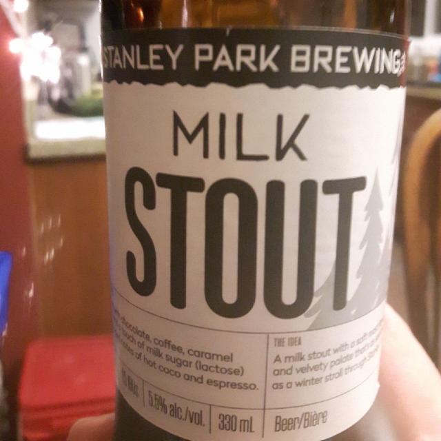 Stanley Park Milk Stout 5.5%, Stanley Park Brewing (ABInBev), Canada