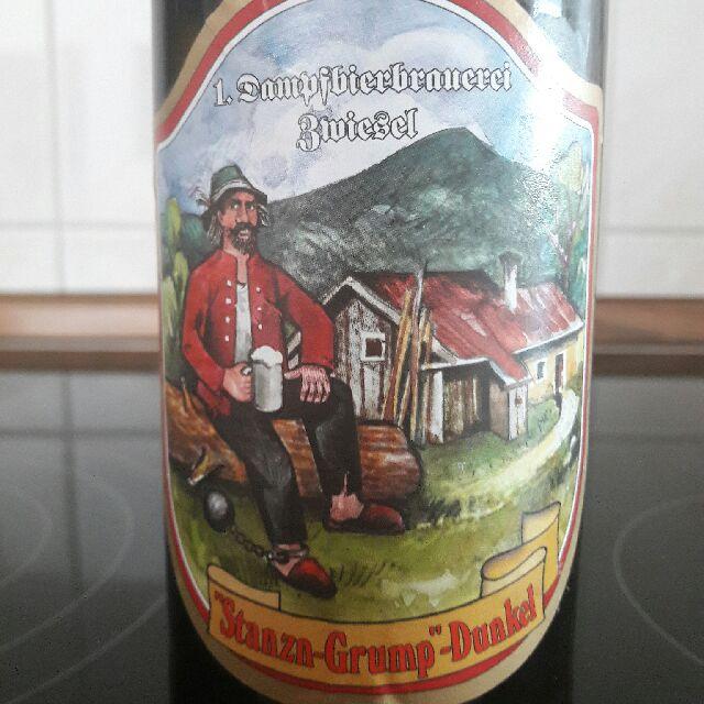 "Stanzn-Grump"-Dunkel 5.4%, Dampfbierbrauerei Zwiesel, Germany